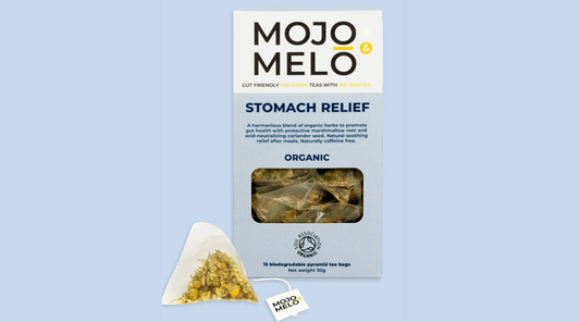 Soothe Your Stomach with Mojo Melo Stomach RELIEF Blend