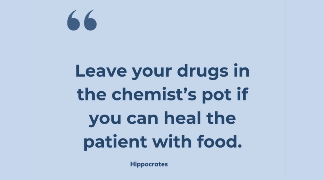 Heal with Food, Not Just Pills! There is No MAGIC PILL for Your Symptoms