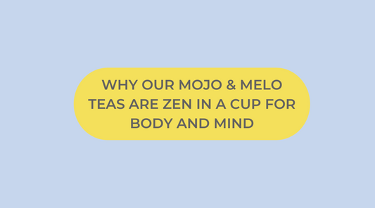 🍵 MOJO & MELO teas are like a hug in a cup for your stomach.